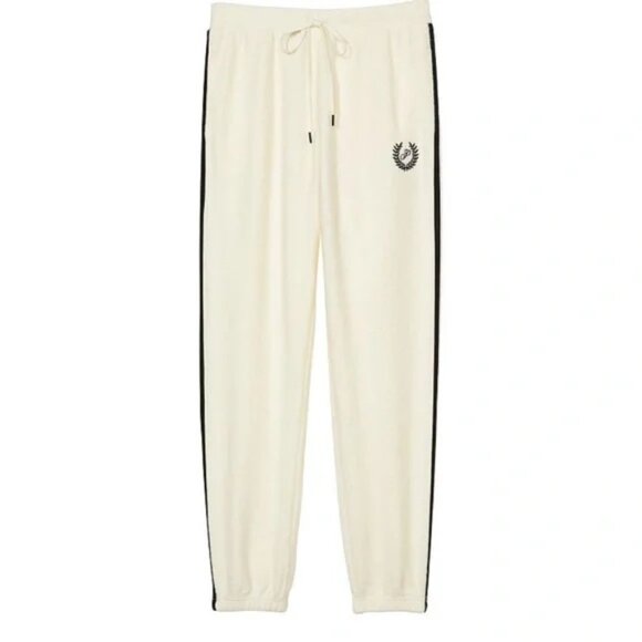 PINK Reverse Cream Fleece Lounge Joggers SZ XXL‎ NWT - Picture 1 of 10